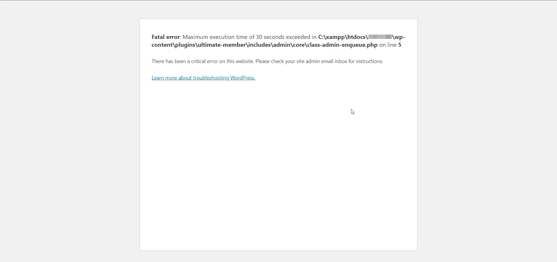 fatal-error-maximum-execution-time