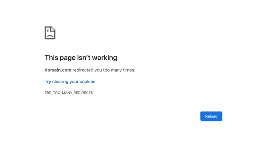 too-many-directs-wordpress