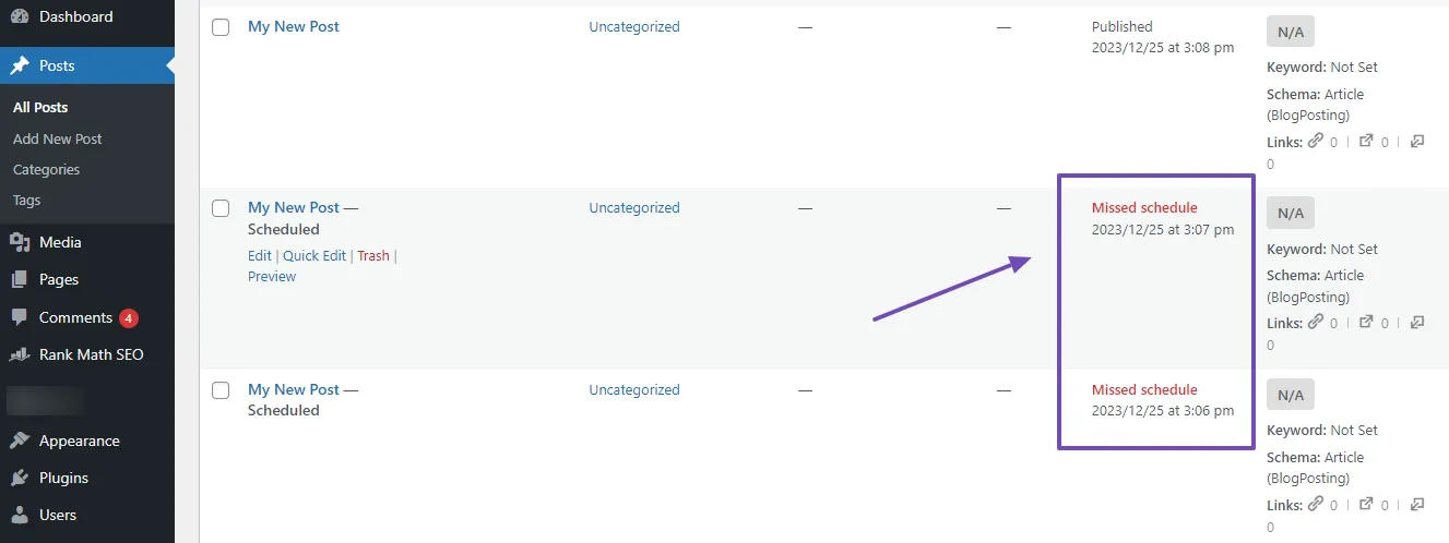 missed-schedule-wordpress