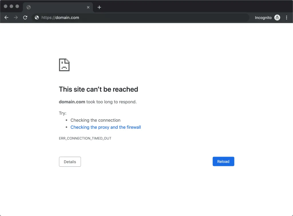 wordpress-site-down