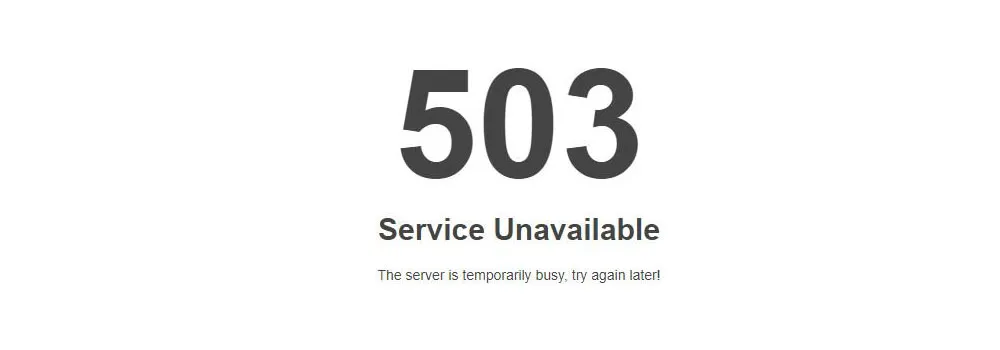 503-service-unavailable