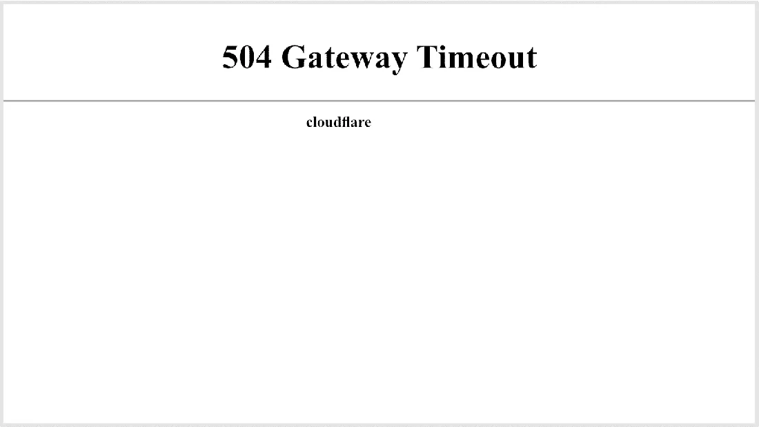 504-gateway-timeout