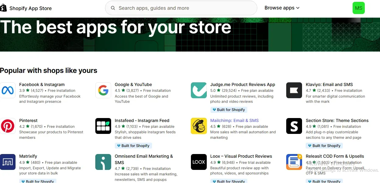 shopify-app-store