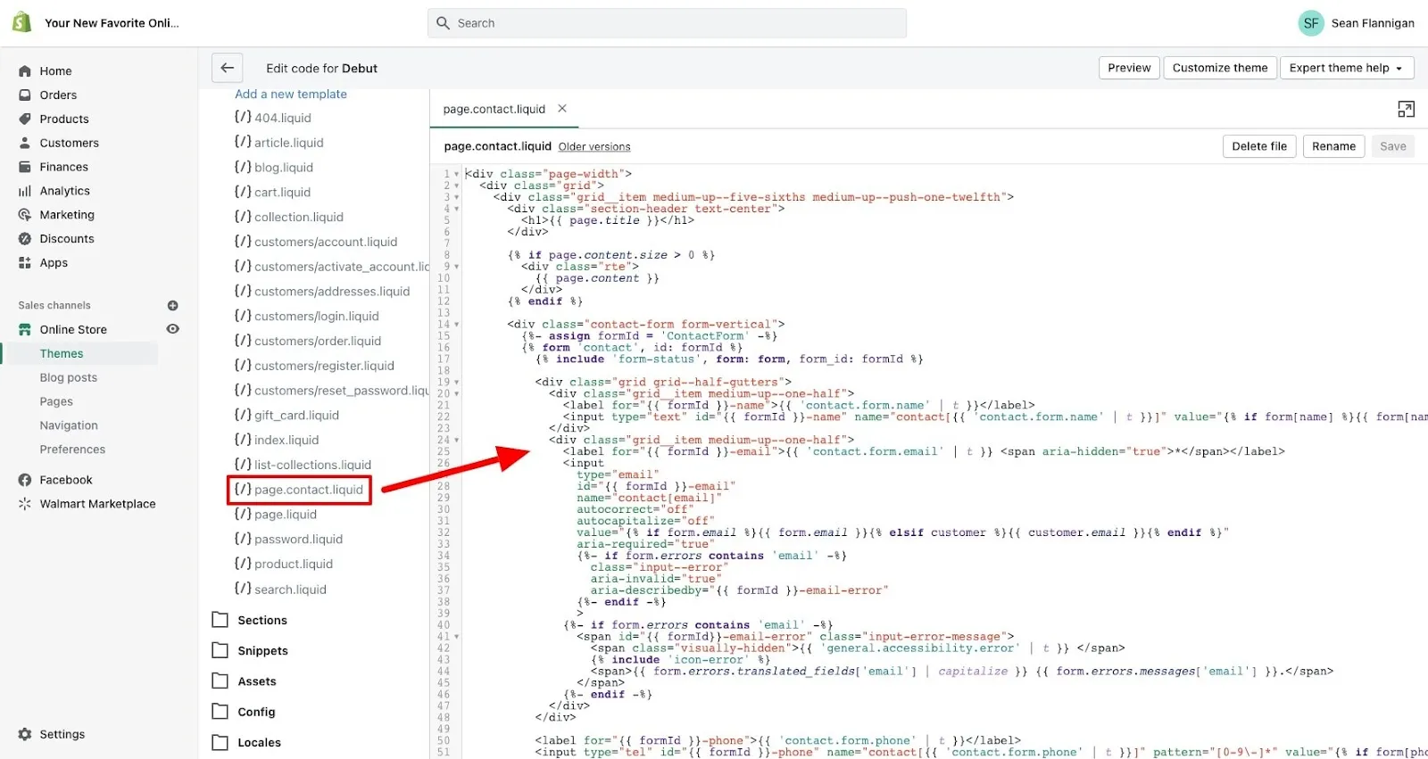 shopify-liquid-customization