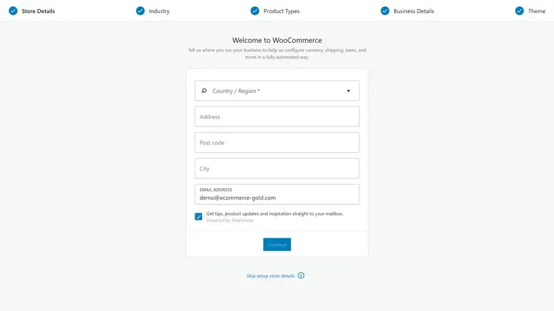 woocommerce-setup-wizard