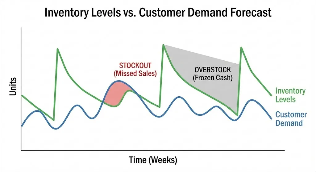 Align inventory with demand