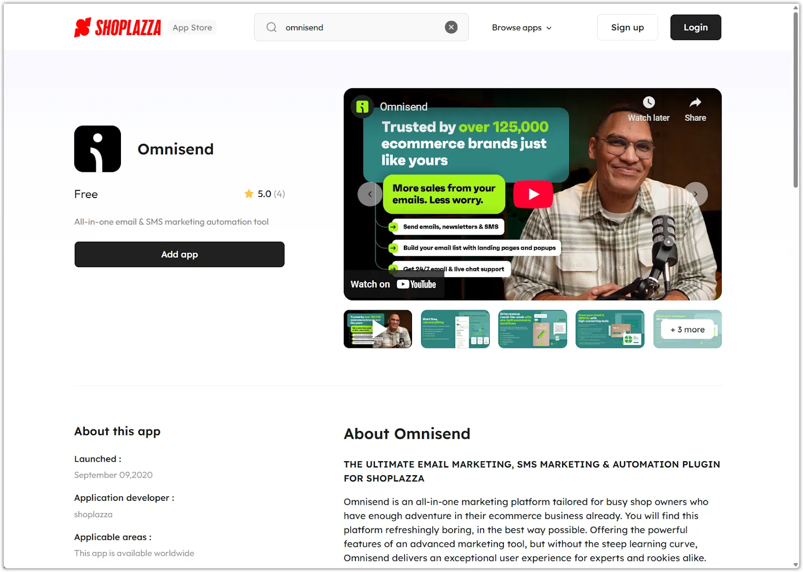 Shoplazza email integration