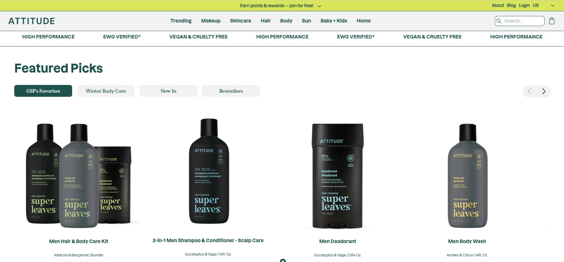 Attitude Living website