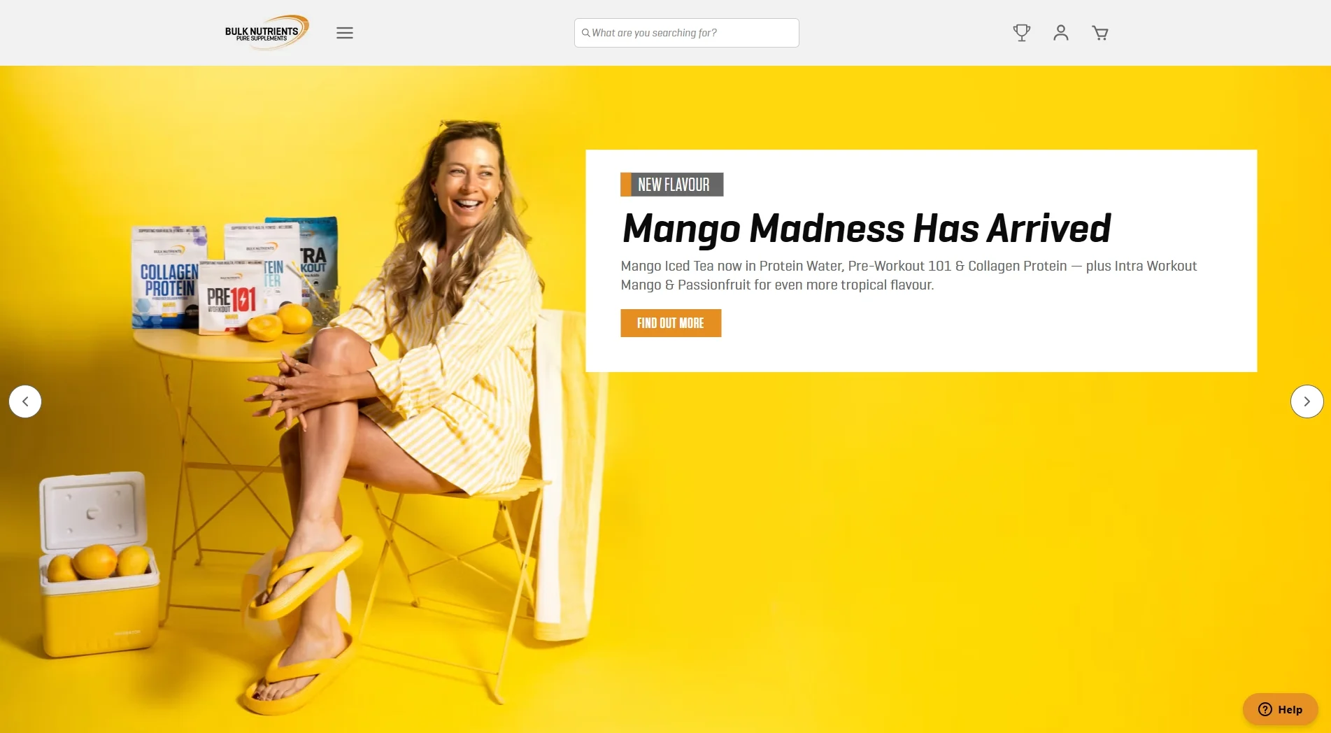 Bulk Nutrients website