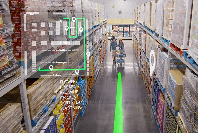 Walmart AI-powered aisle tracking