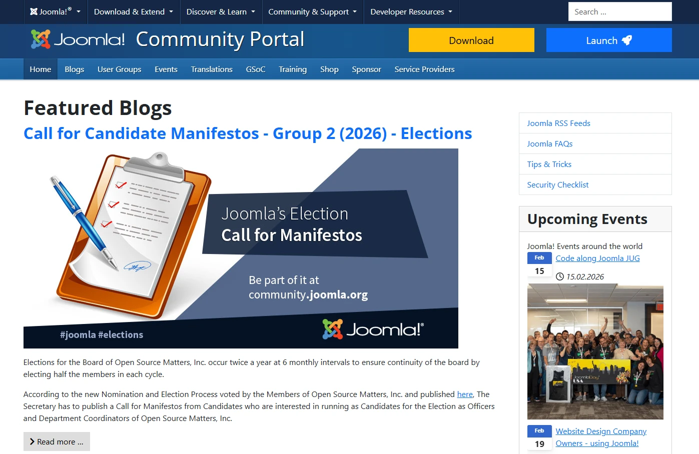 Joomla Community Portal