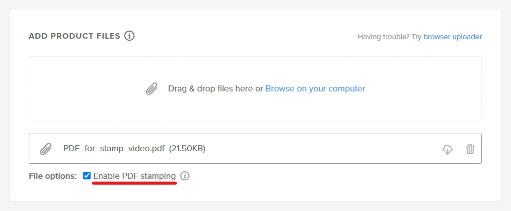 sellfy-pdf-stampering