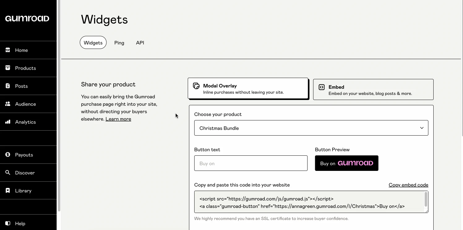 gumroad-embedded-checkouts