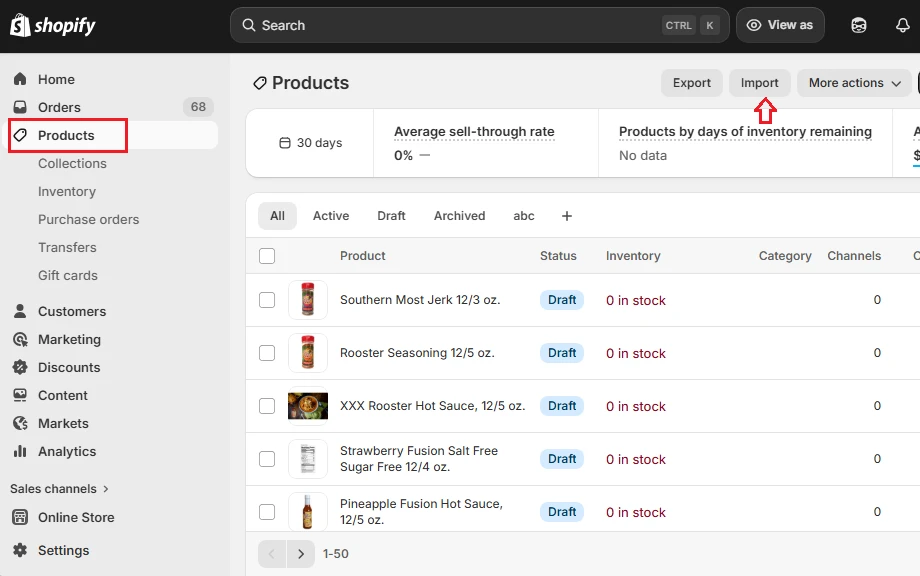 import-shopify-products