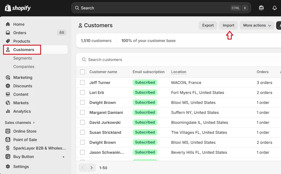 import-shopify-customers