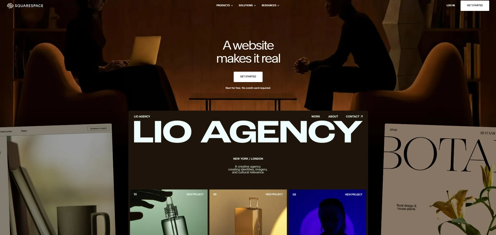 Squarespace website