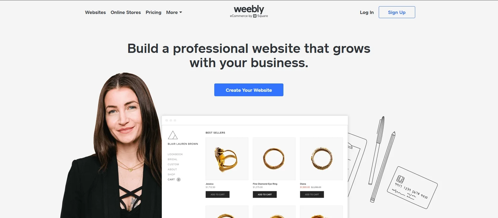 Weebly website