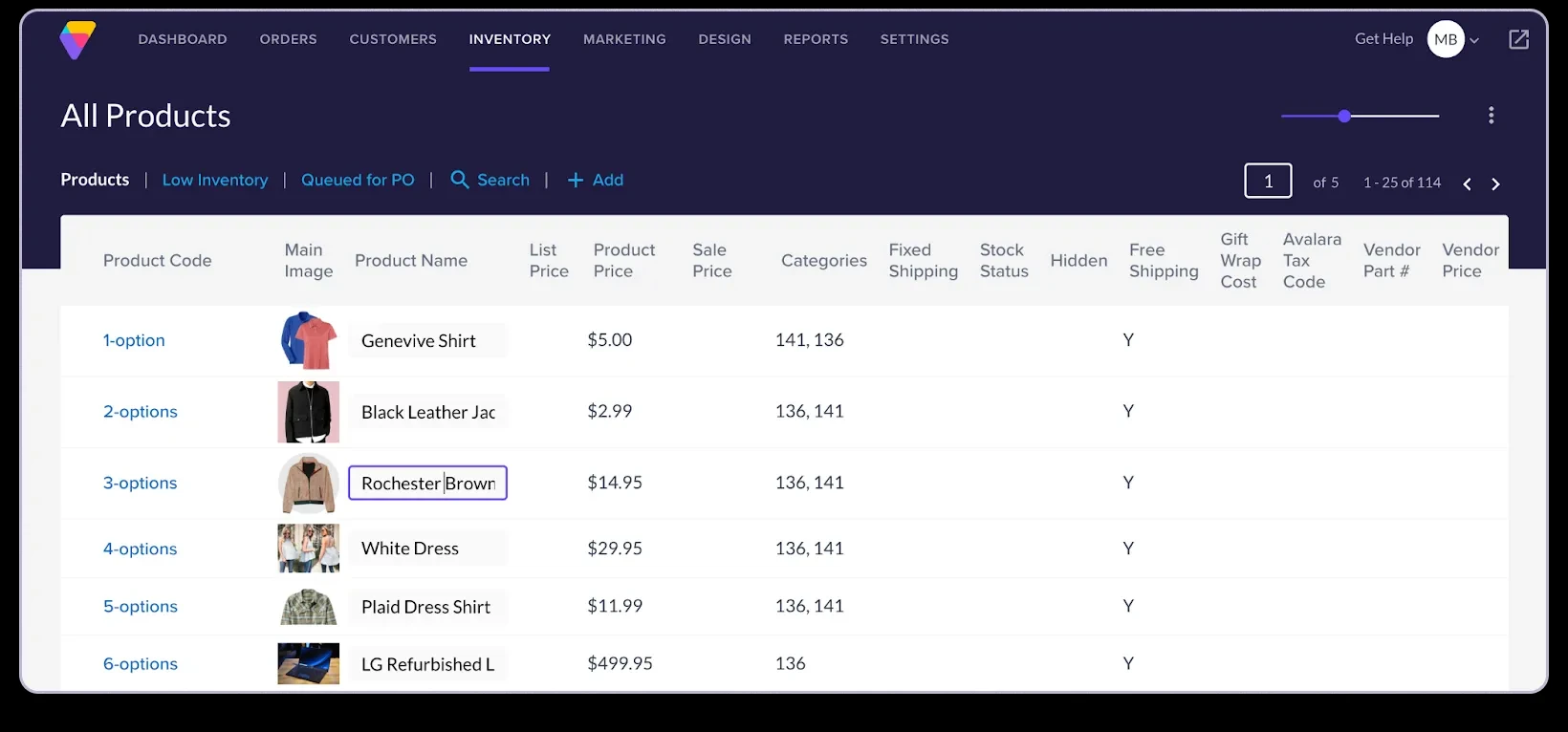 volusion-inventory-management