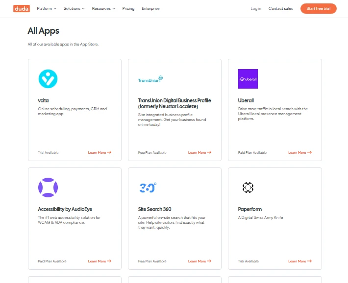 duda-app-store