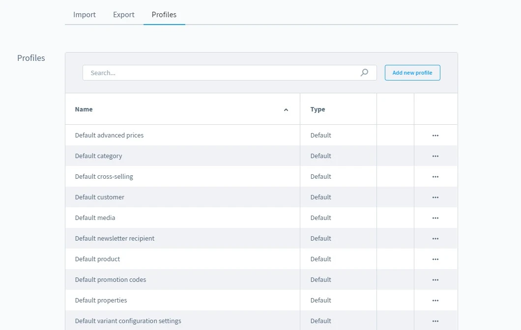 Custom import profiles on Shopware