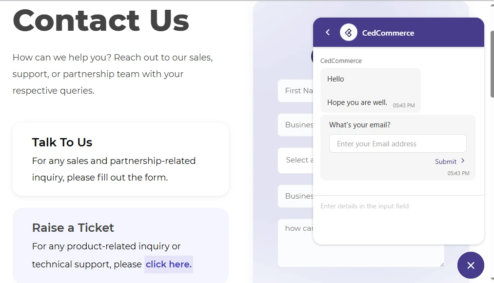 cedcommerce-customer-support
