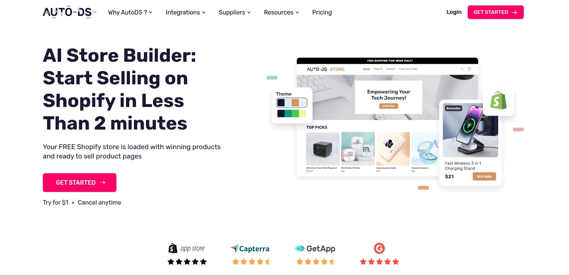 AutoDS AI Store Builder