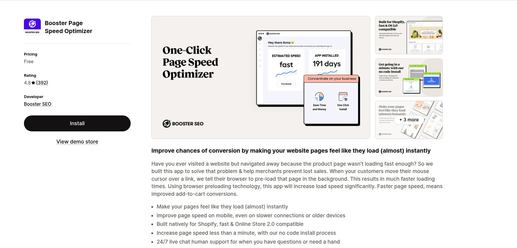 Booster Page Speed Optimizer