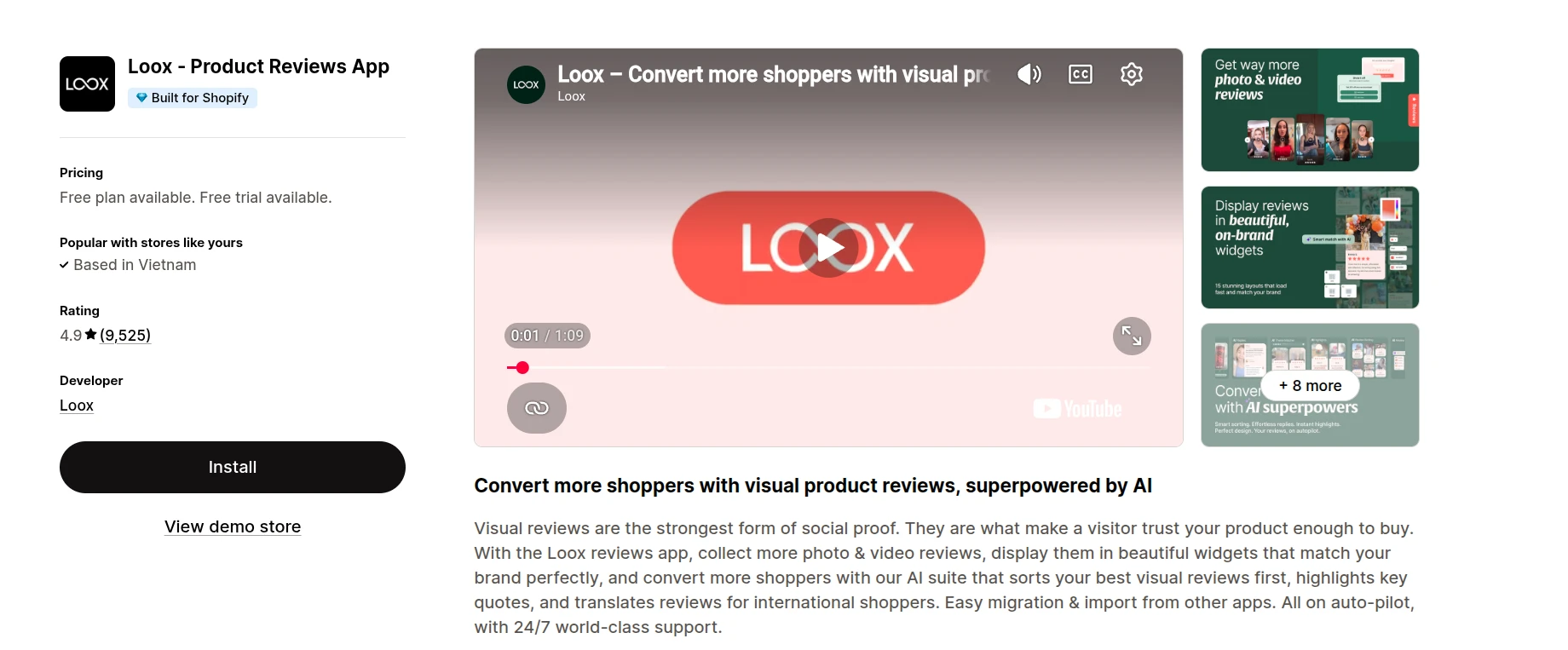 Loox Product Reviews