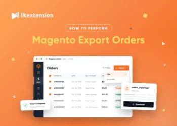 How to perform Magento export orders
