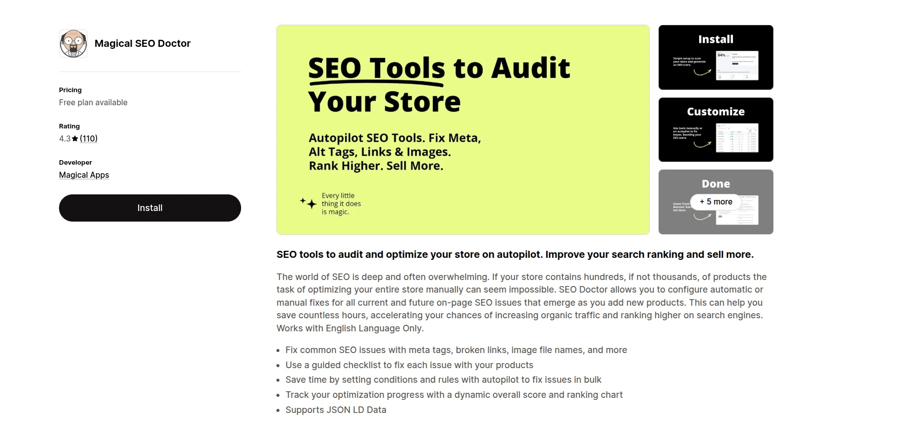 Magical SEO Doctor
