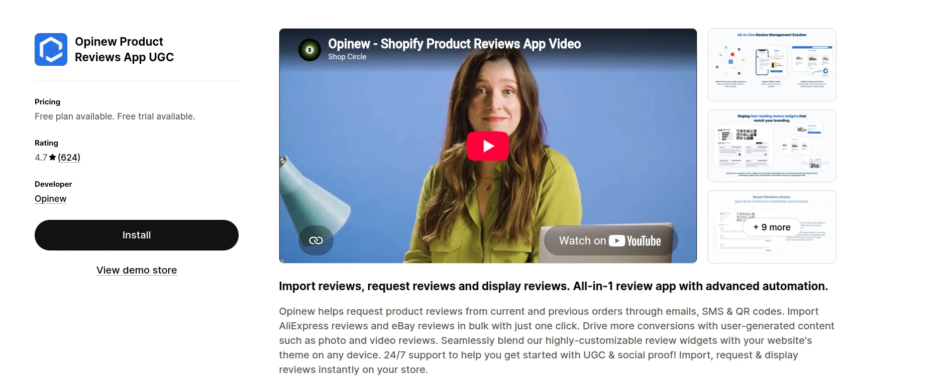 Opinew Product Reviews