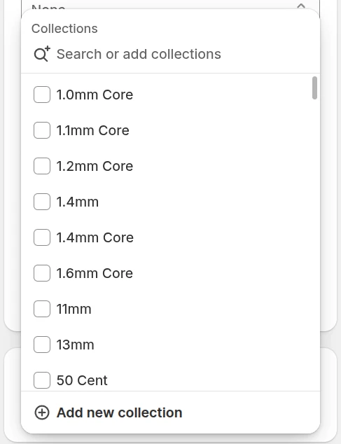 Step 4a: Search collections