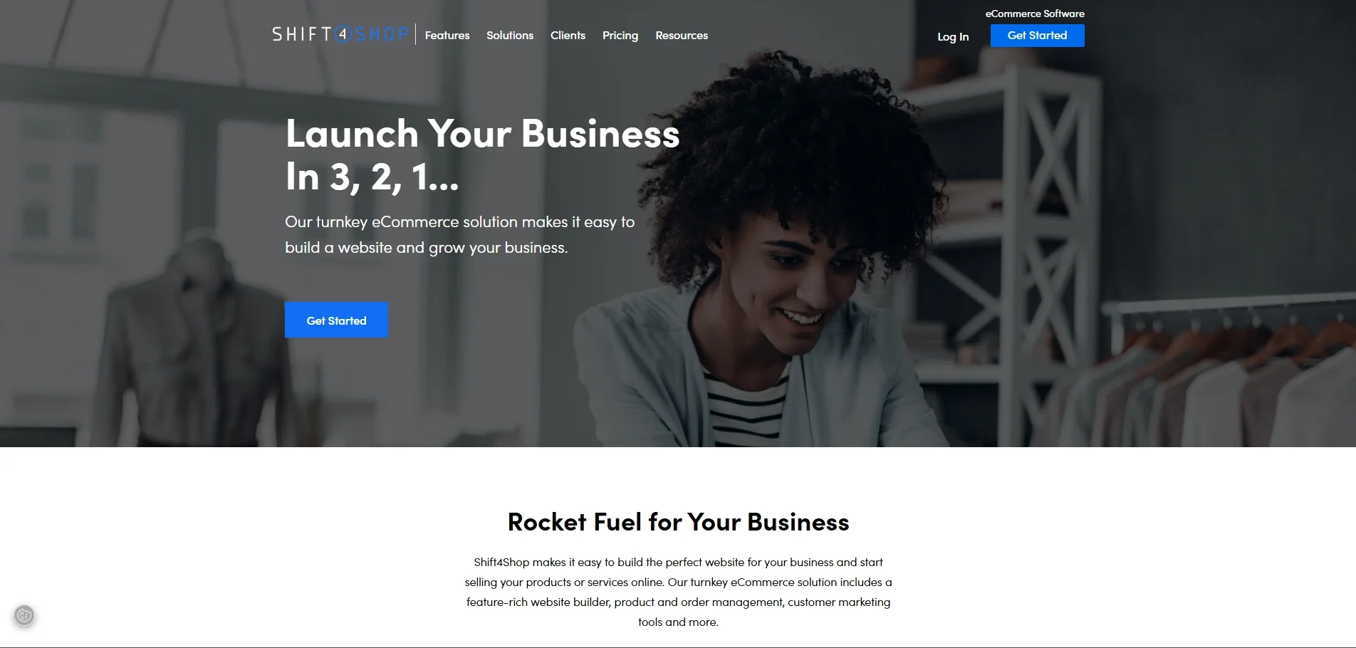 Shift4Shop website