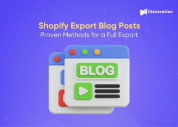 shopify export blog posts
