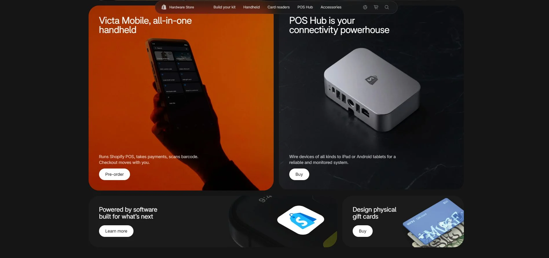 Shopify POS hardware