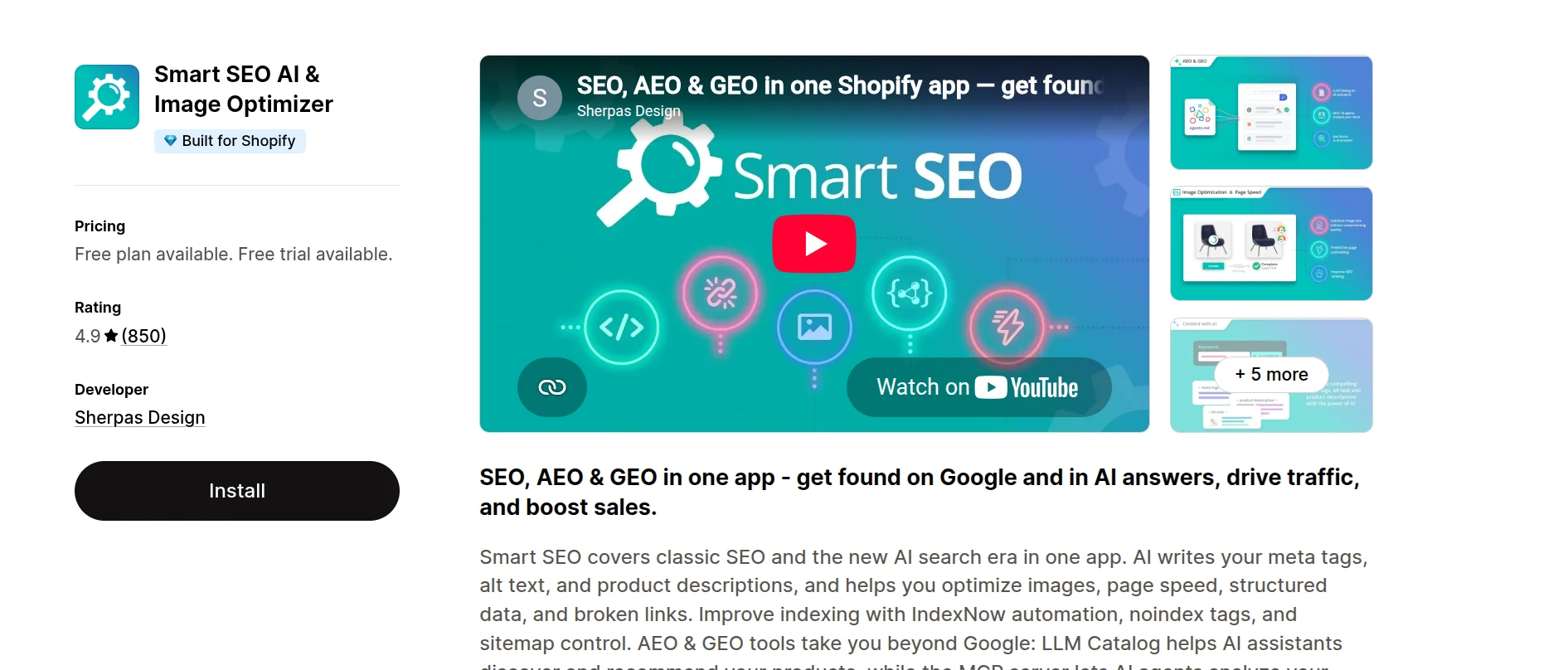 Smart SEO AI & Image Optimizer