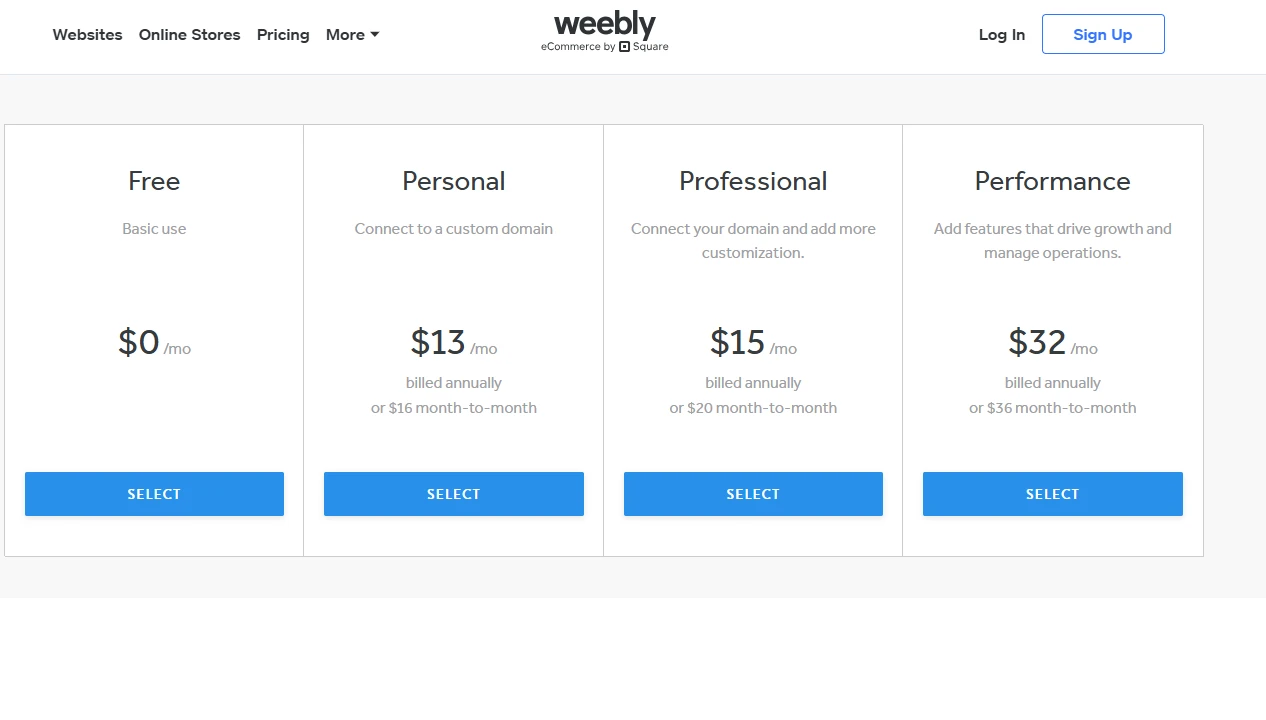weebly-pricing