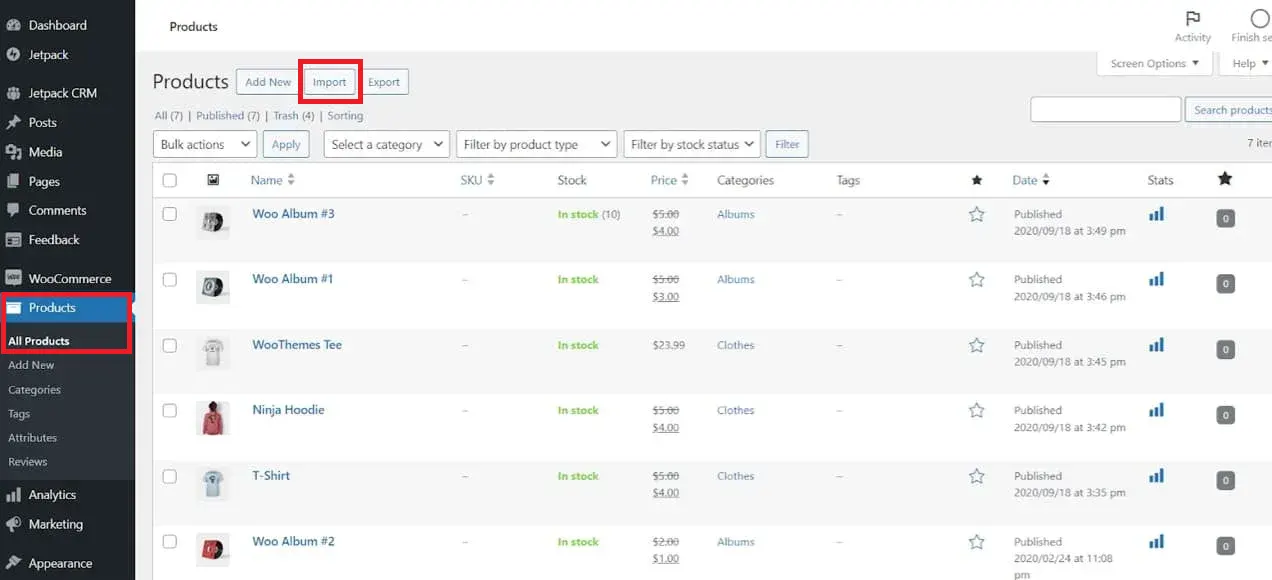 woocommerce-csv-products