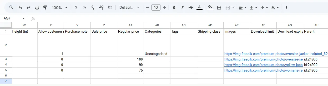 woocommerce-csv-using-external-images