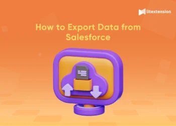 how to export data from salesforce