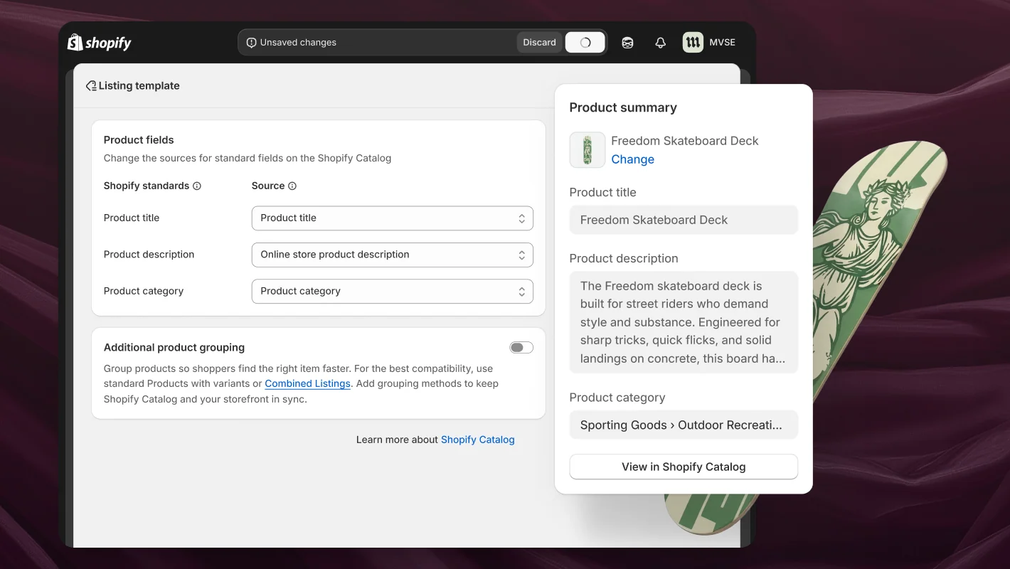 Shopify Agentic Storefronts
