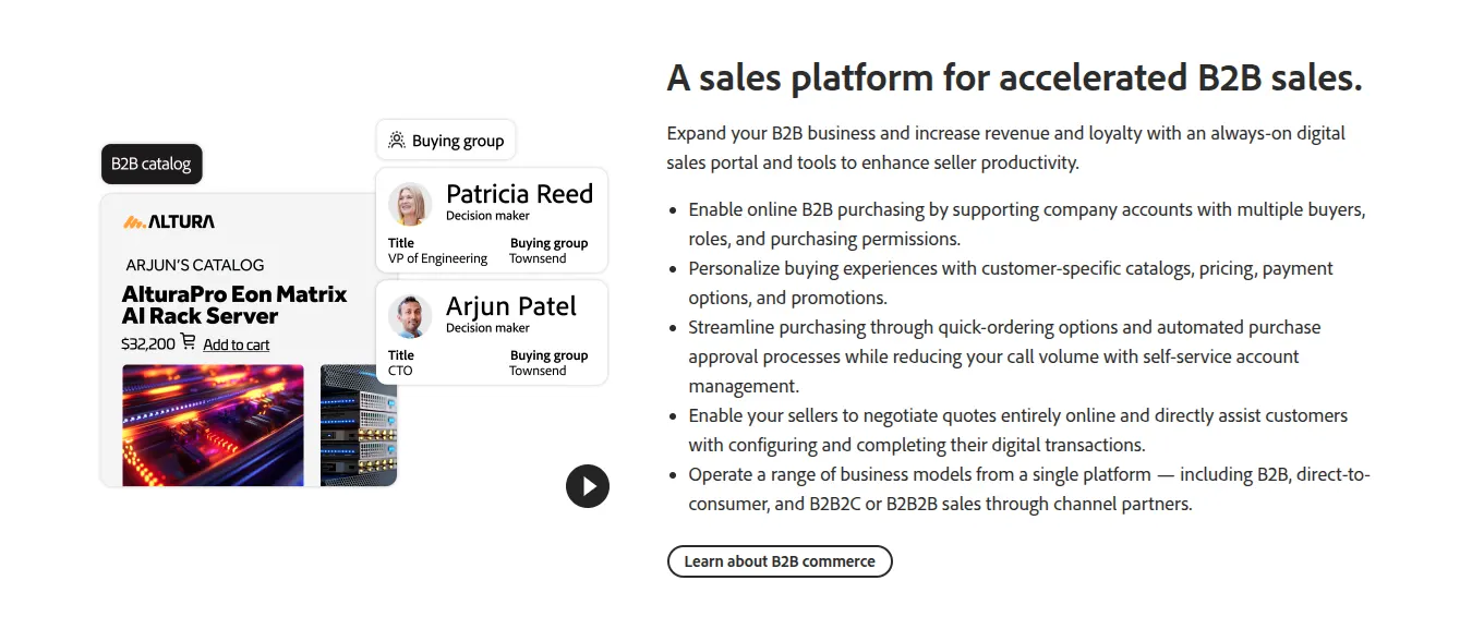 Adobe Commerce B2B