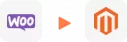 woocommerce to magento