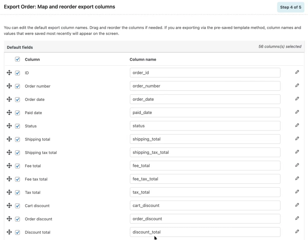 8 method 4 step 4 organiza las columnas