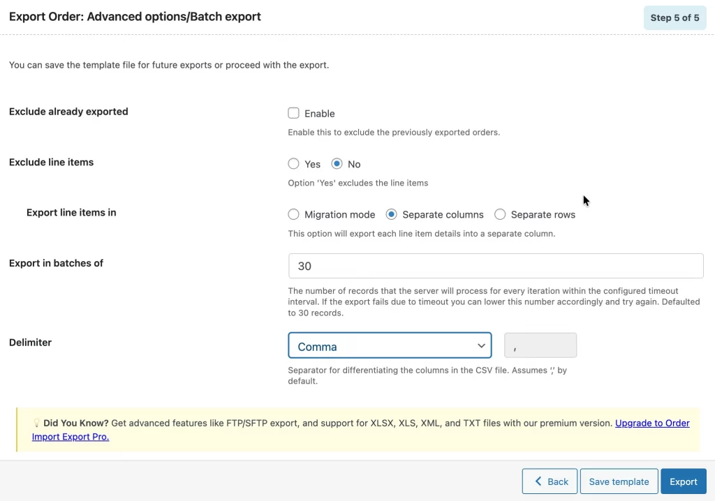 9 method 4 step 5 opciones avanzadas y exporta