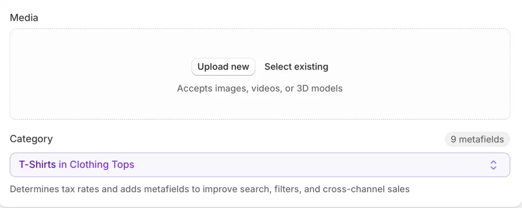 4 upload new or select existing