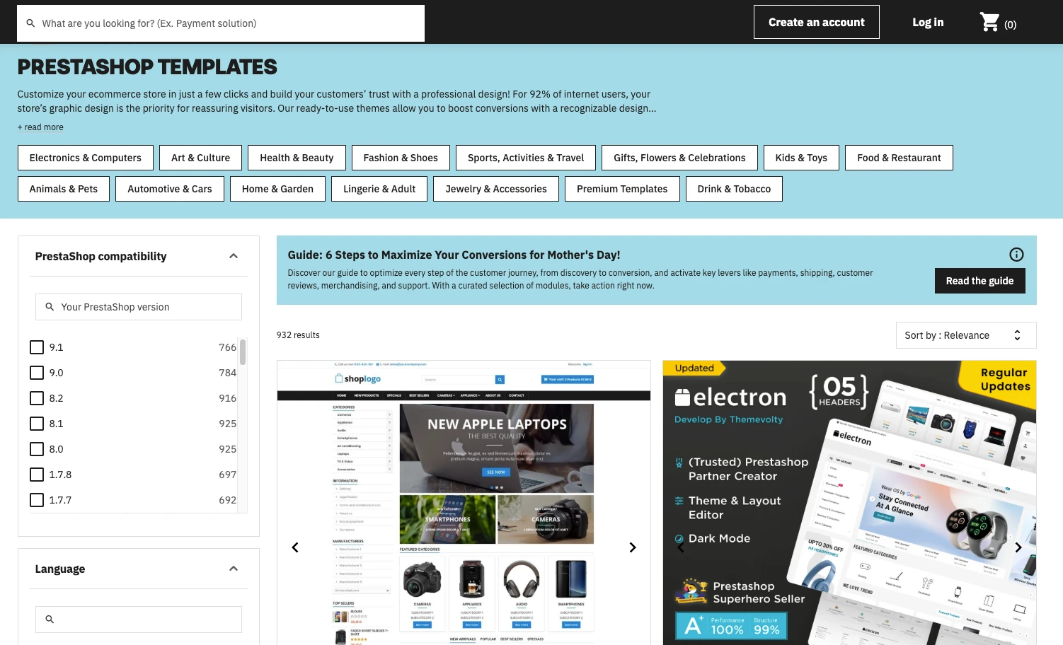 7 prestashop theme