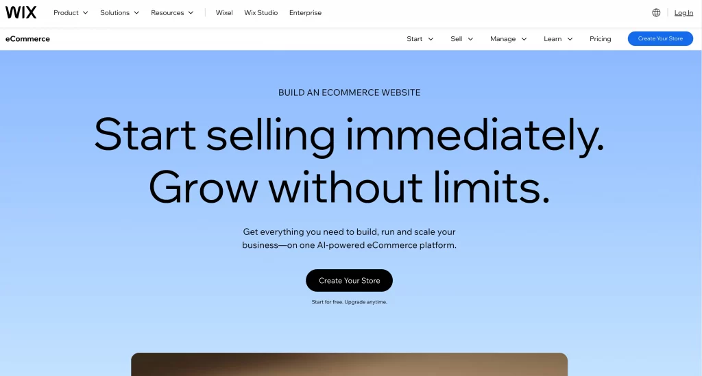 8 wix ecommerce