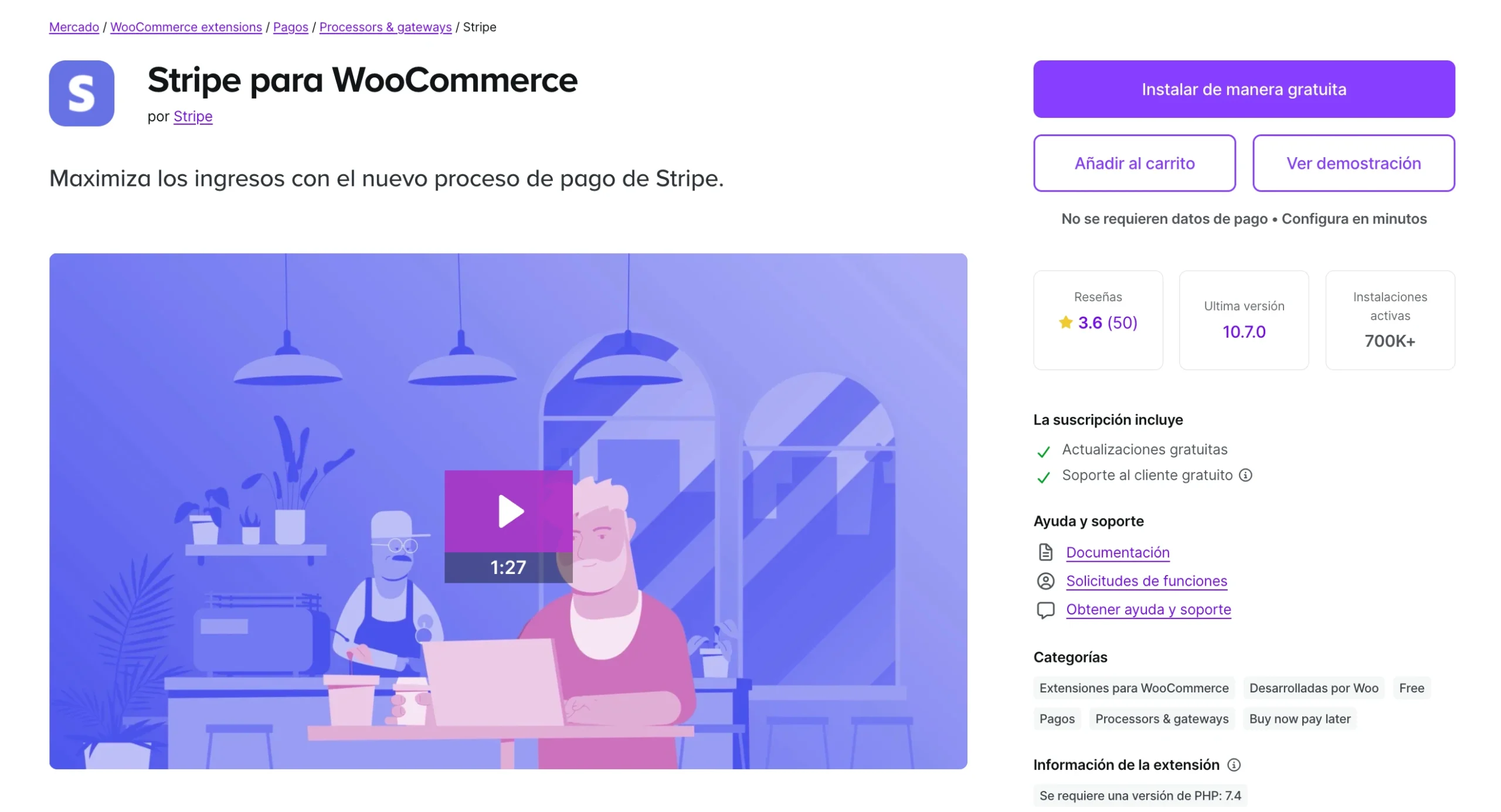 1 stripe for woocommerce