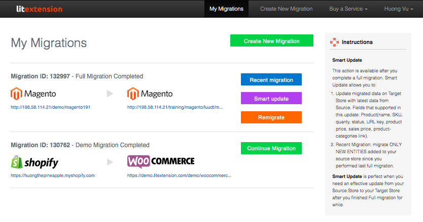 recent migration and remigration